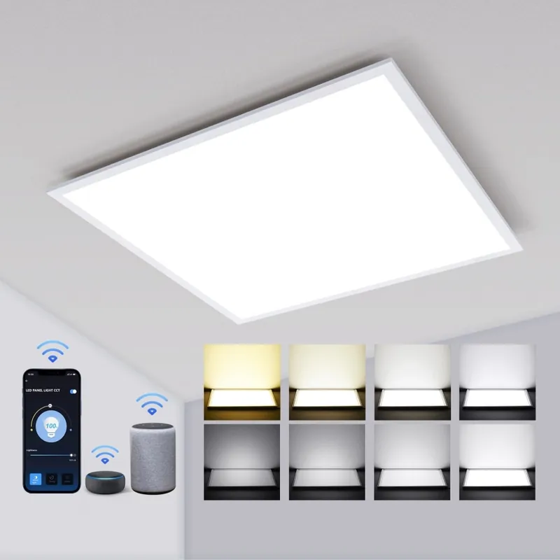 Dokud Zásoby Vydrží Aigostar - LED Stmívatelný podhledový panel MESH LED/36W/230V 2700-6500K 60x60 cm