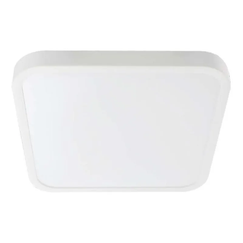 LED Koupelnové stropní svítidlo se senzorem LED/18W/230V 4000K IP44 29,5x29,5 cm bílá + dálkové ovládání Jen Po Omezenou Doba
