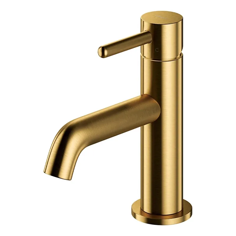 OMNIRES Y1210NGLB - Umyvadlová baterie Y 16,2 cm kartáčovaná zlatá Poslední Šance