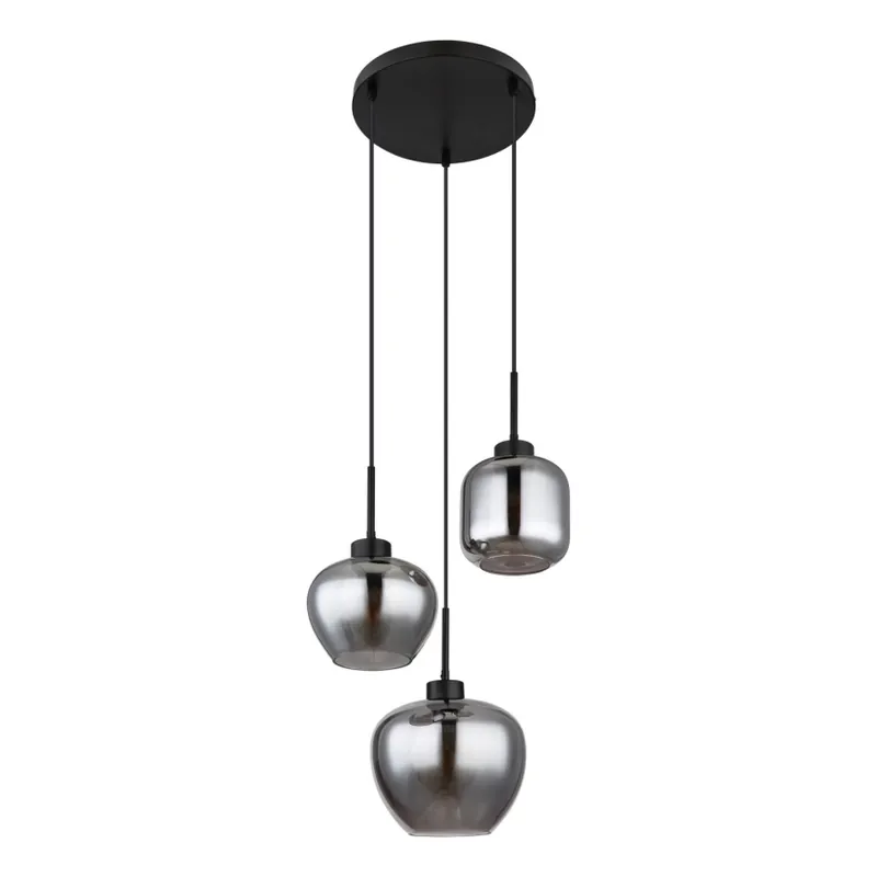 Must-Have Globo - Lustr na lanku 3xE27/40W/230V černá