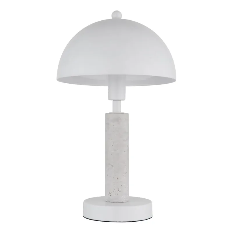 Globo - Stolní lampa 1xE14/40W/230V bílá Hit Sezóny