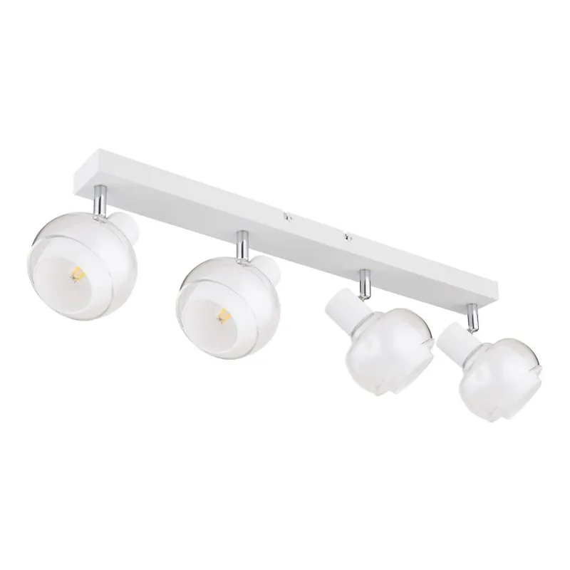 Časově Omezené Globo - Bodové svítidlo 4xE14/40W/230V bílá