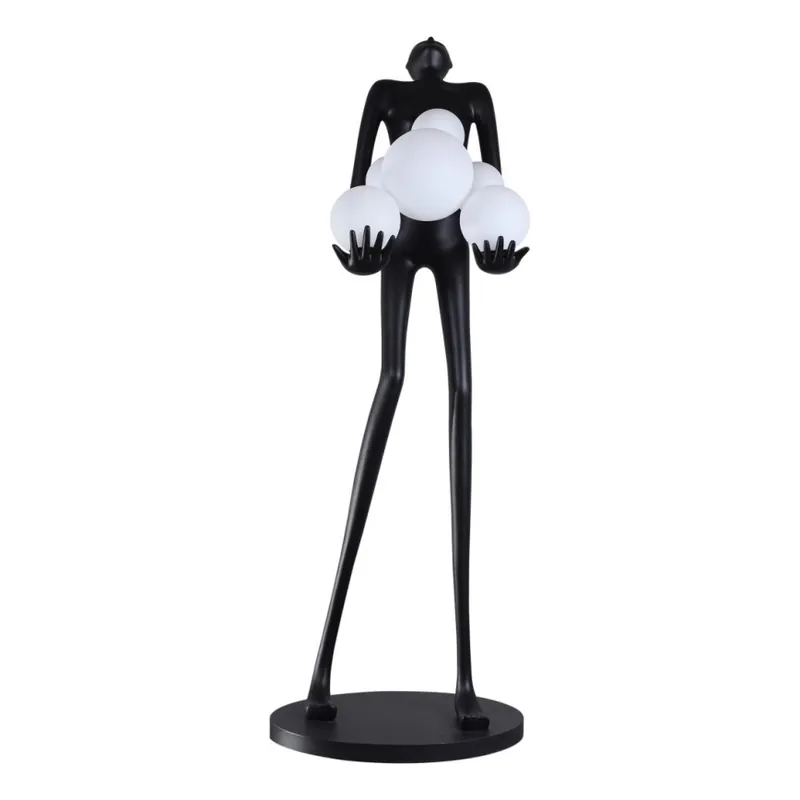 Stojací lampa SILUETTE 6xE27/25W/230V 180 cm Human Ball Speciální Cena