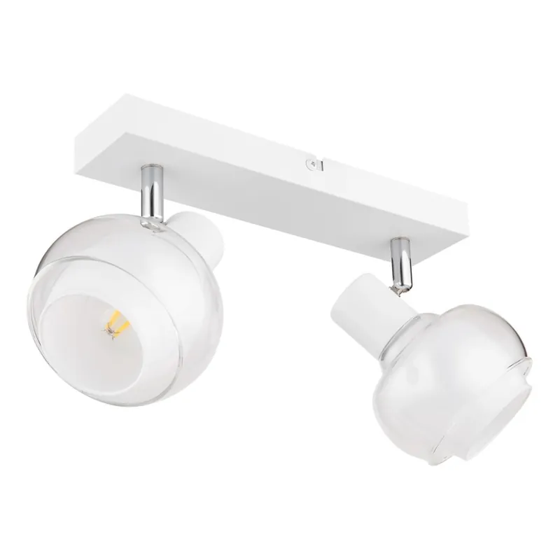 Globo - Bodové svítidlo 2xE14/40W/230V bílá Přímo Od Výrobce