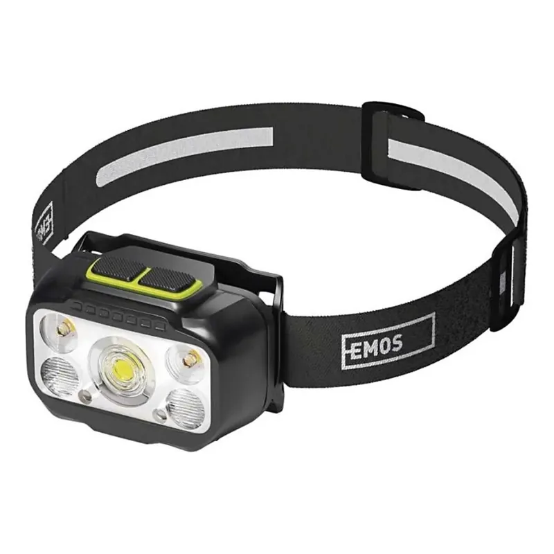 Stmívatelná nabíjecí čelovka LED/3xAAA/1000 mAh 3,7V Nová Kolekce
