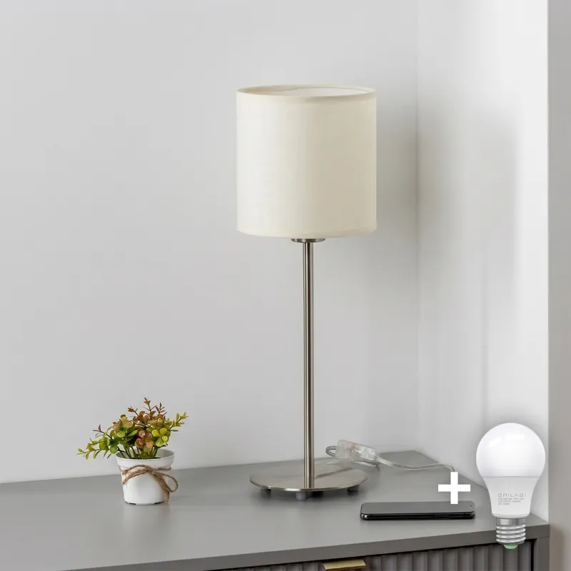 Ihned K Objednání Brilagi - LED Stolní lampa NUBILA 1xE27/60W/230V krémová