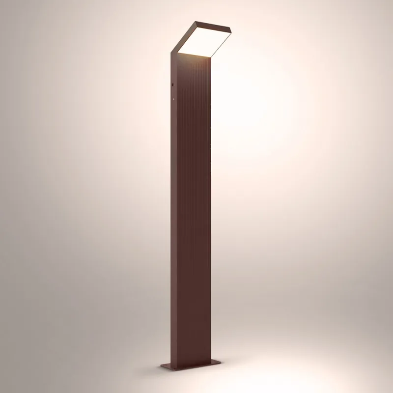 Brilagi - LED Venkovní lampa RIANO LED/8W/230V hnědá IP65 80 cm Vysoce Kvalitní