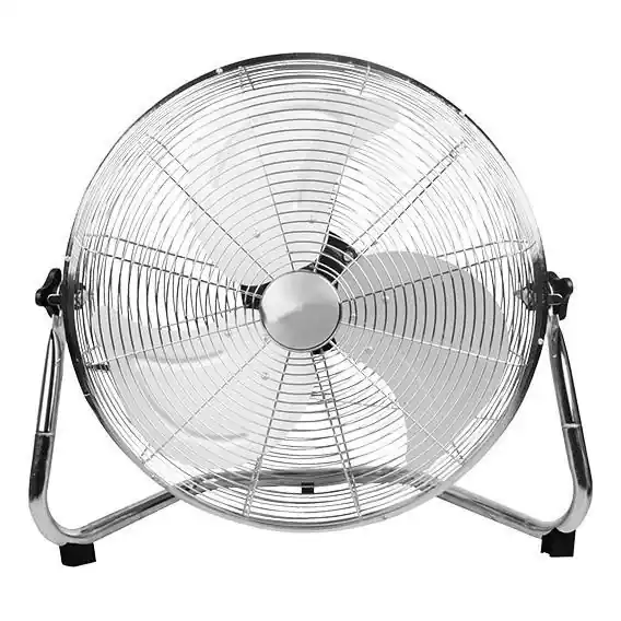 Hit Sezóny Podlahový ventilátor 100W/230V pr. 45 cm lesklý chrom