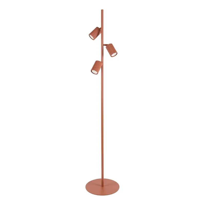 Stojací lampa KARBON 3xGU10/10W/230V oranžová Značkový