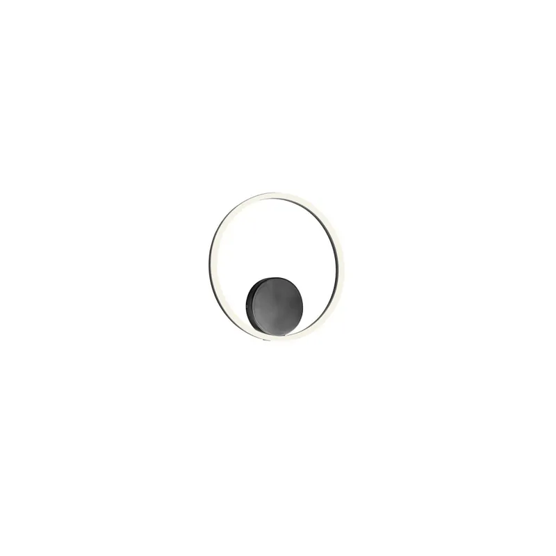 Cenová Bomba Redo Orbit direct, nástěnné/stropní kruhové svítidlo, 25W LED 3000K DALI, černá, prům. 40cm