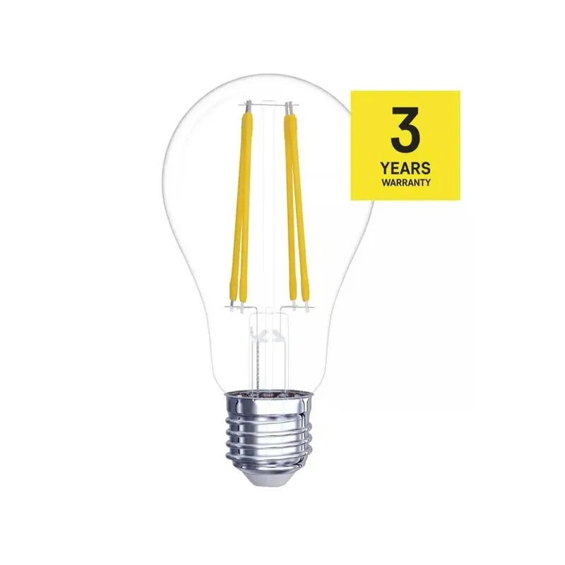 Pouze Dnes LED žárovka filament E27 7,8W, 1060lm, náhrada za 75W, teplá bílá 2700K
