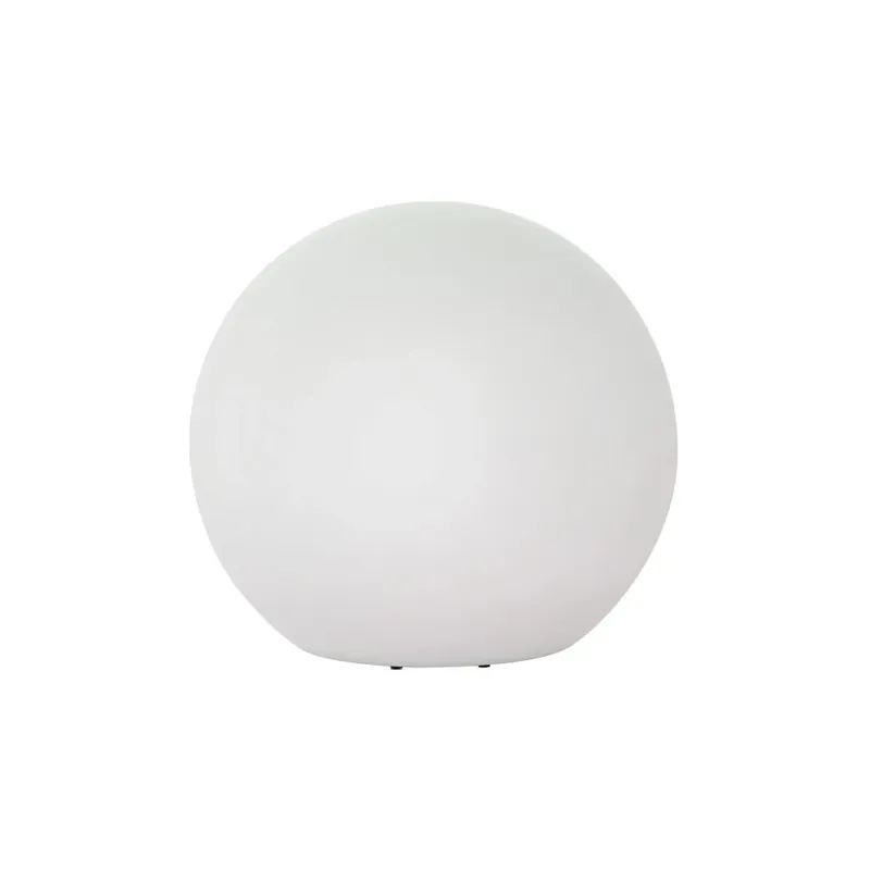 Redo Baloo, venkovní koule z bílého polyethylénu, kabel 3m s vidlicí 1xE27 max 23W, průměr 45cm, IP65 Cenový Hit