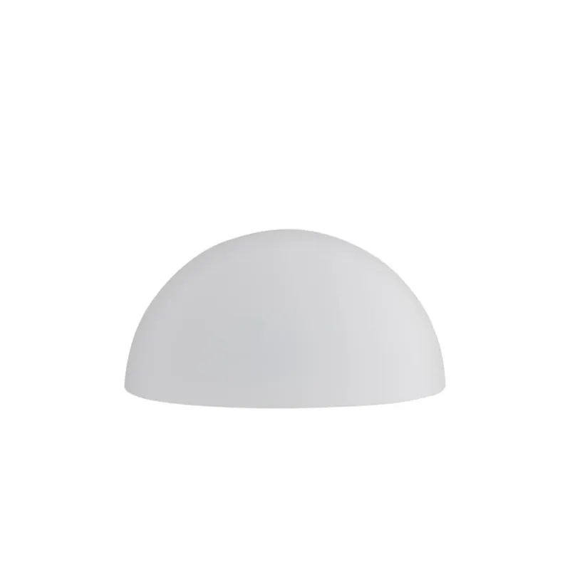 Aktuální Redo Blob, dekorativní venkovní polokoule 1xE27 max 23W, bílý polyethylén, kabel 2m s vidlicí, průměr 38cm, IP65