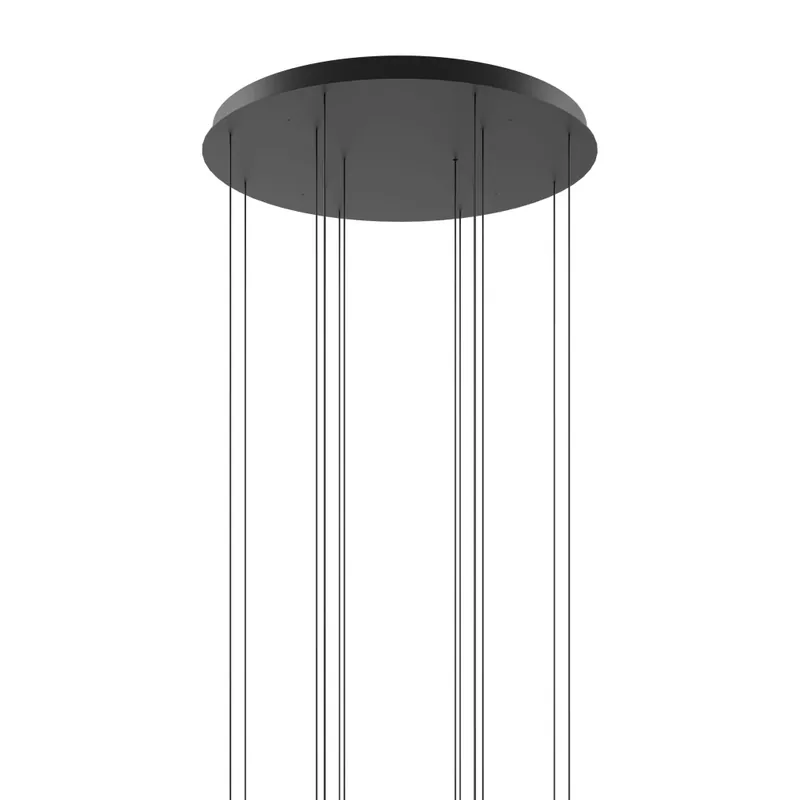 Lodes černá kulatá rozeta pro max 14 závěsů, průměr 74cm Poslední Šance