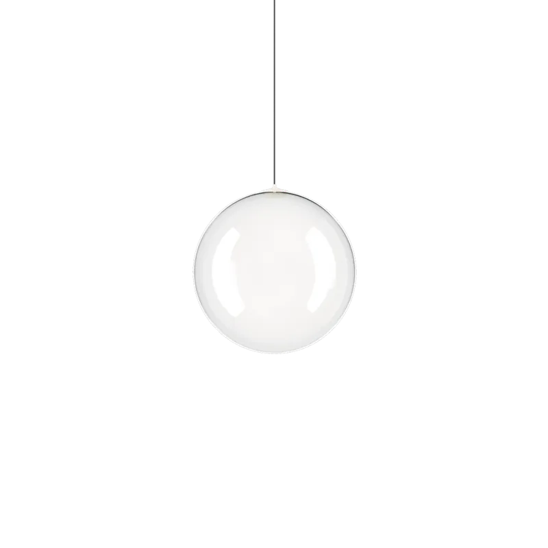 Super Cena Lodes Random Solo 18, závěs z čirého foukaného skla, 1x1W LED 2700K, prům.18cm