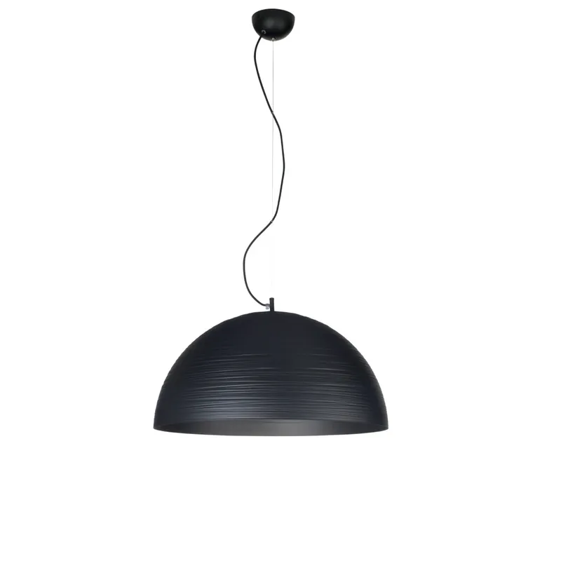 Sleva Metal Lux Chiara, závěsné svítidlo 1xE27, černá, průměr 50cm