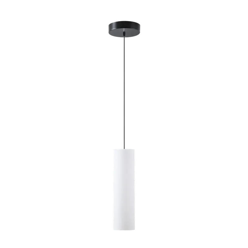 Osmont Kuma S2, závěsné svítidlo z triplexového skla s černým závěsem, LED 41W 4000K, IP20, prům.12cm, výška 42cm Finální Výprodej