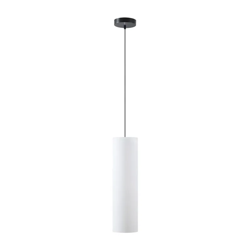 Akční Cena Osmont Kuma S3, závěsné svítidlo z triplexového skla s černým závěsem, 1xE27 60W, IP20, prům.15cm, výška 55cm