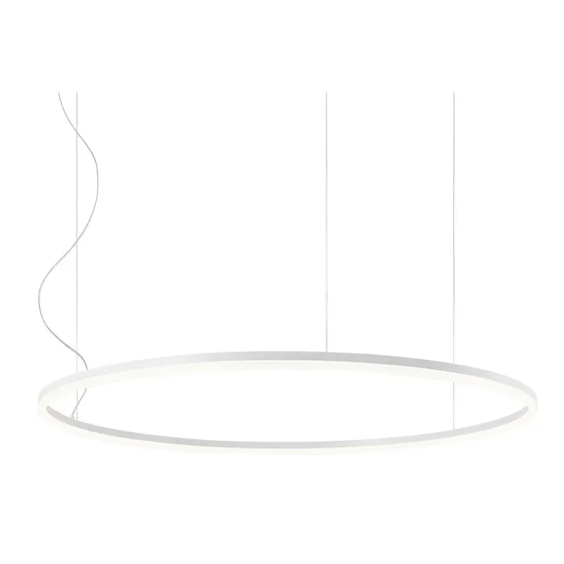 Redo Orbit direct, závěsné kruhové svítidlo, 68W LED 3000K DALI, bílá, prům. 100cm Omezená Nabídka