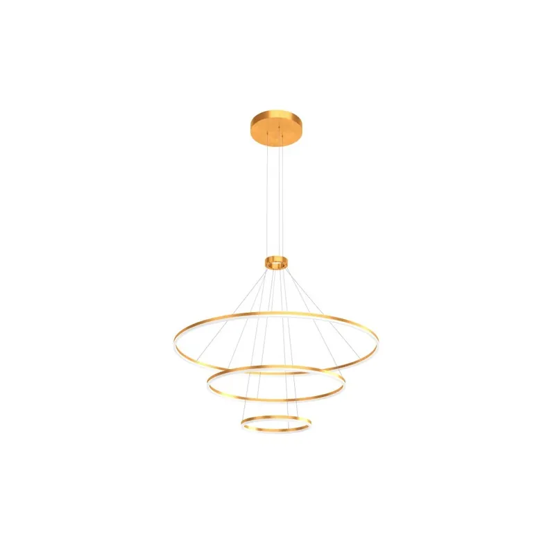 Oblíbený Redo Orbit direct, závěsné kruhové svítidlo, 186W LED 3000K DALI , bronz, prům. 60+100+150cm