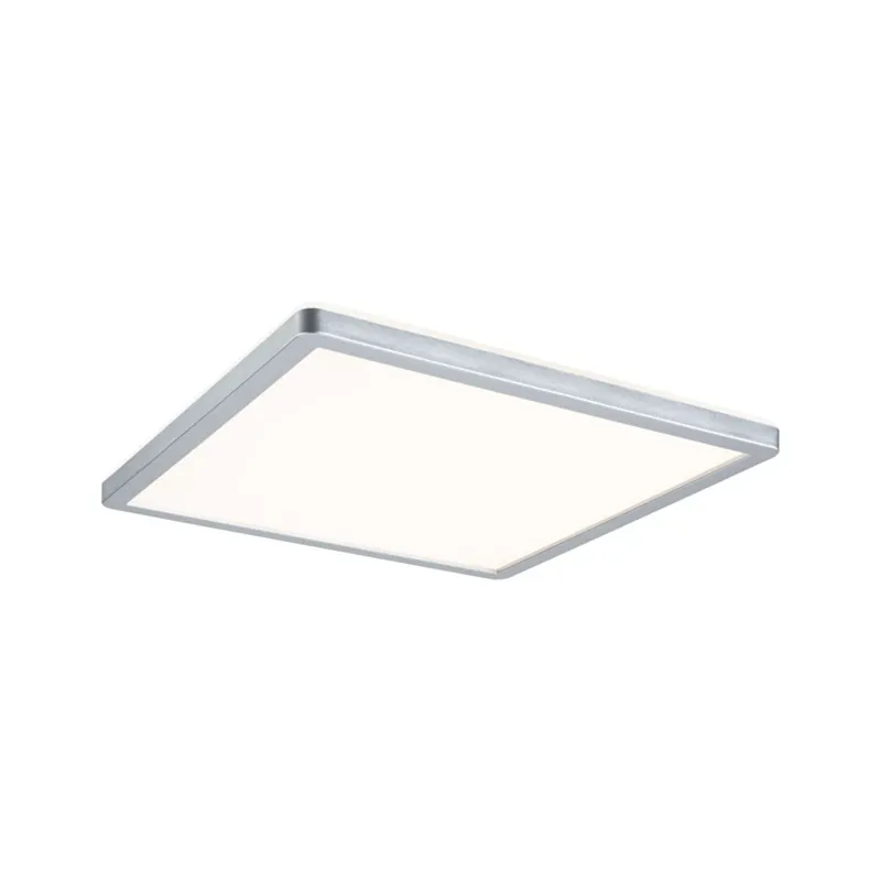 Tovární Cena Paulmann Atria Shine, matně chromové stropní LED svítidlo s korónou, 16W LED 3000K, 29x29cm