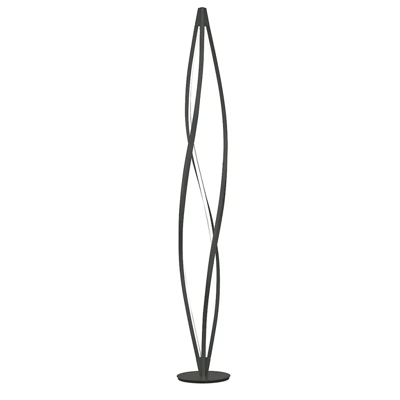 Nemo In The Wind Floor, černá stojací lampa se stmívačem, LED 58W 2700K, výška 183cm Vysoce Kvalitní
