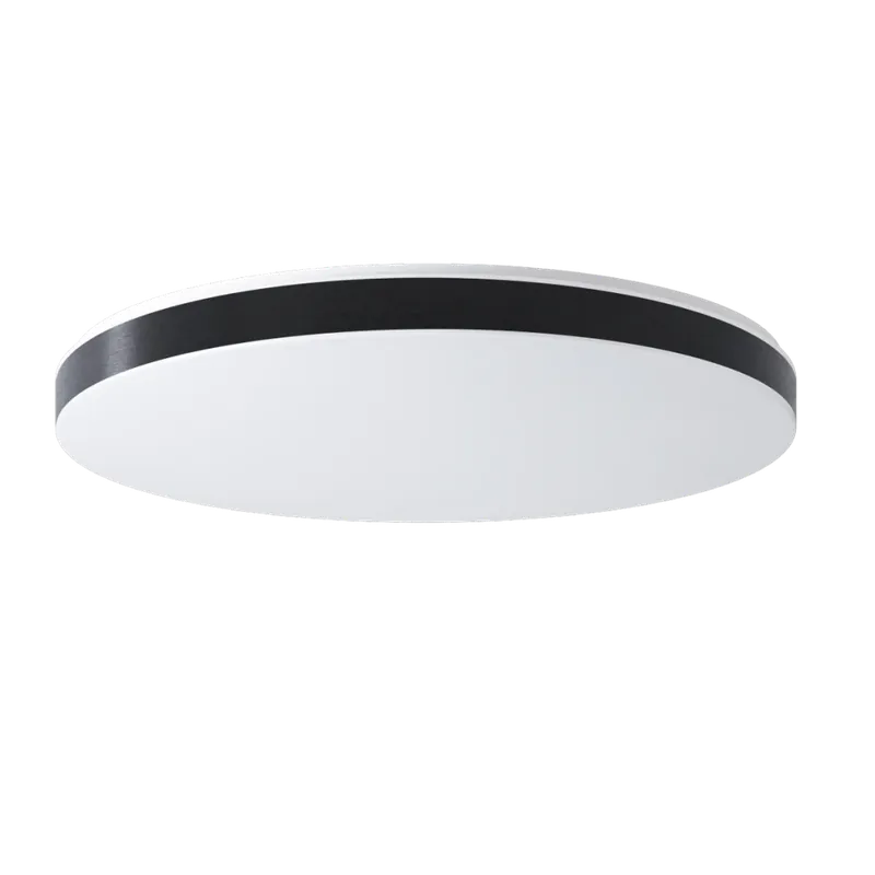 Nejprodávanější Osmont Delia C5, stropní svítidlo LED 98W, 4000K, polymetylmetakrylát s dekorativním černým pásem, prům. 90cm