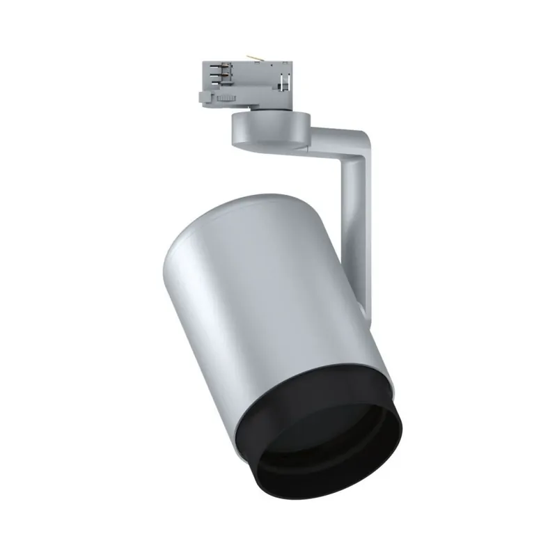 Zlevněný Paulmann ProRail3 Asthene, matně stříbrný reflektor, 1x50W E27, výška 22,2cm