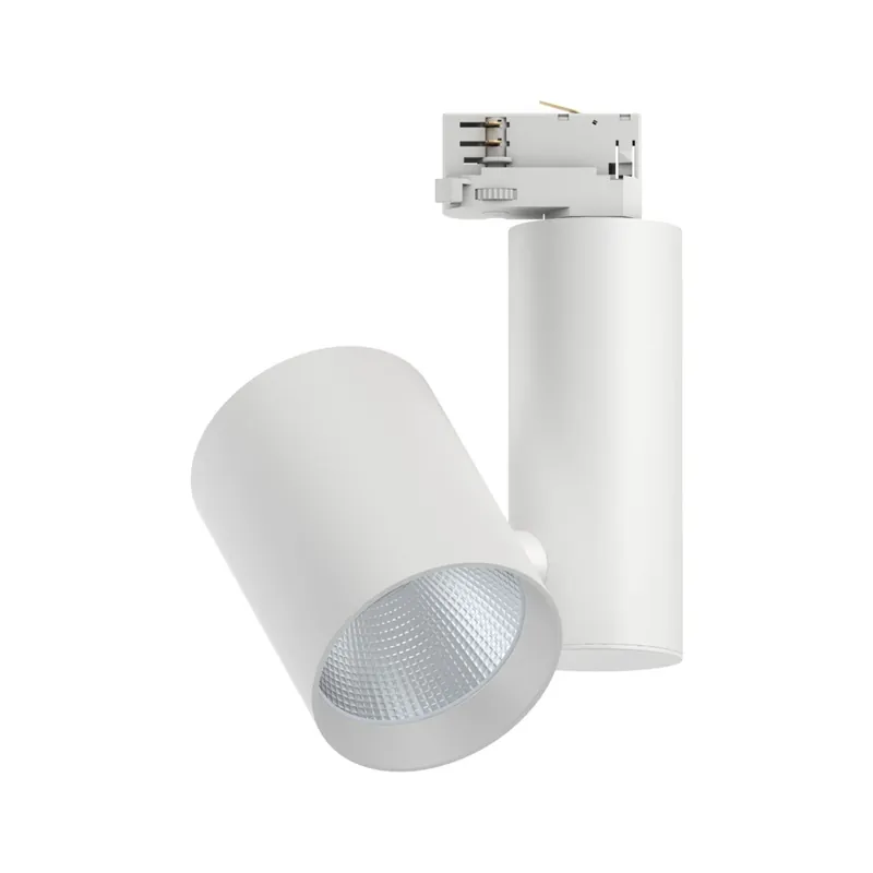 Novinka Paulmann ProRail3 Zeuz, bílý reflektor, 33W LED 4000K 15° stmívatelný, výška 24,1cm