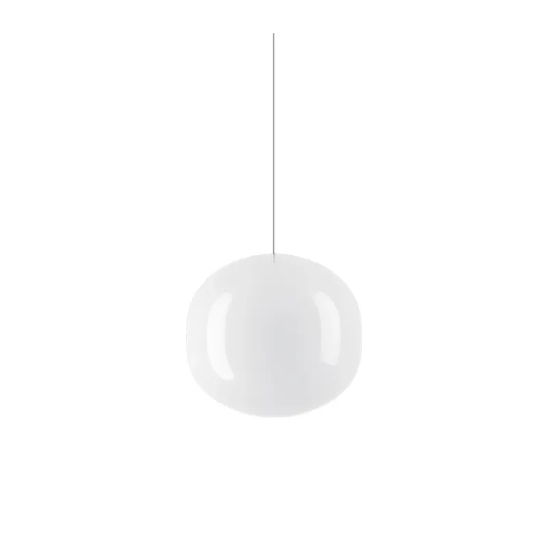 Lodes Volum 22, závěs z bílého foukaného skla, 1x25W E27, prům.22cm Objednat Nyní
