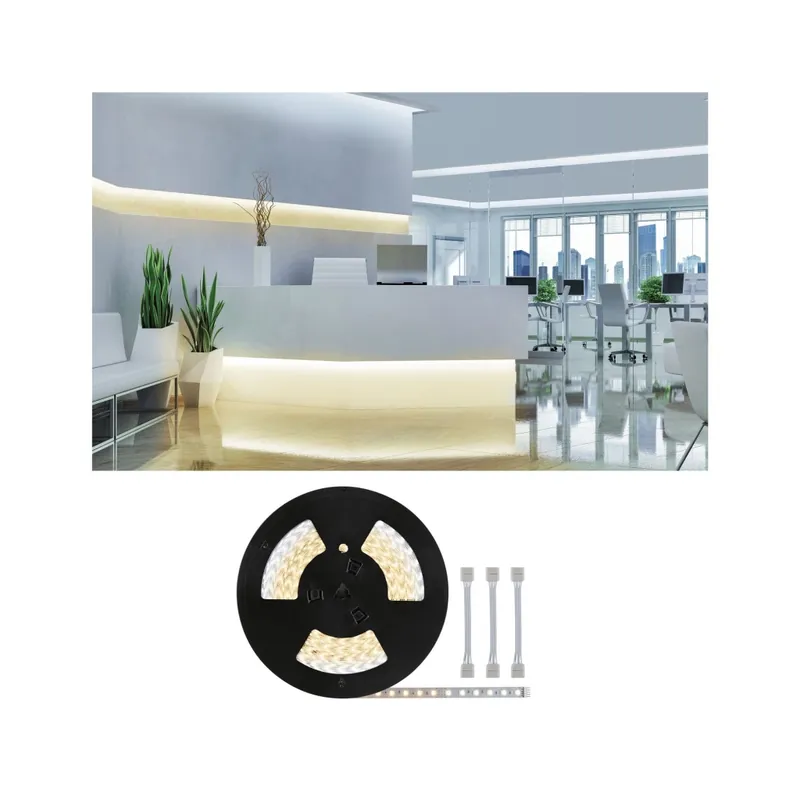 Vrácení Zdarma Paulmann MaxLED 500, LED pásek 72W 2700-6500K tunable white, 20m