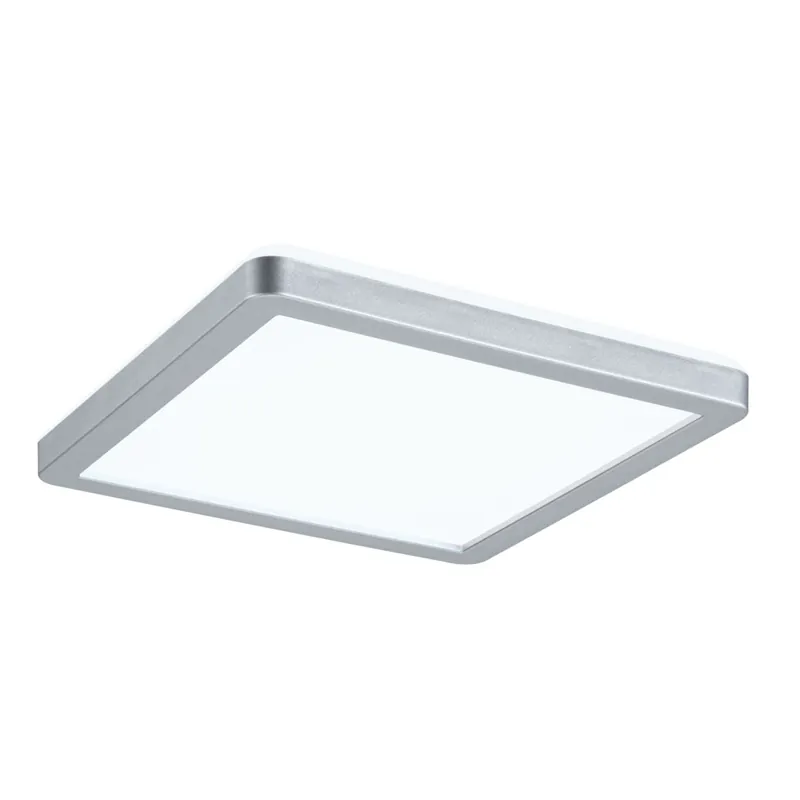 Paulmann Atria Shine, matně chromové stropní svítidlo s korónou, 11,2W LED 4000K, 19x19cm Zlevněný