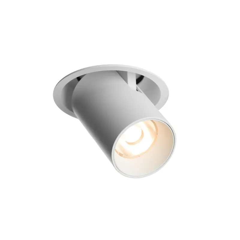 LED2 Hide, bílá nastavitelná bodovka, 20W 3000K TRIAC, prům. 10cm Sezónní Sleva