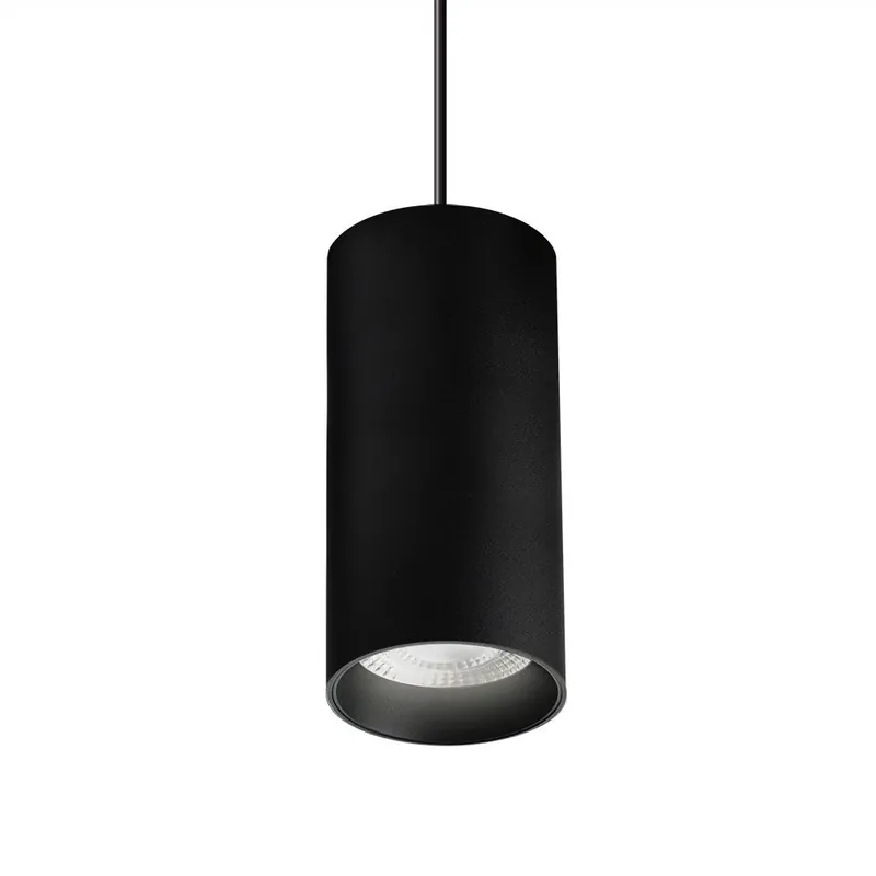 Objednat Nyní LED2 Luky Z, černý závěsný váleček, 20W LED 3000K DALI, výška 19,2cm