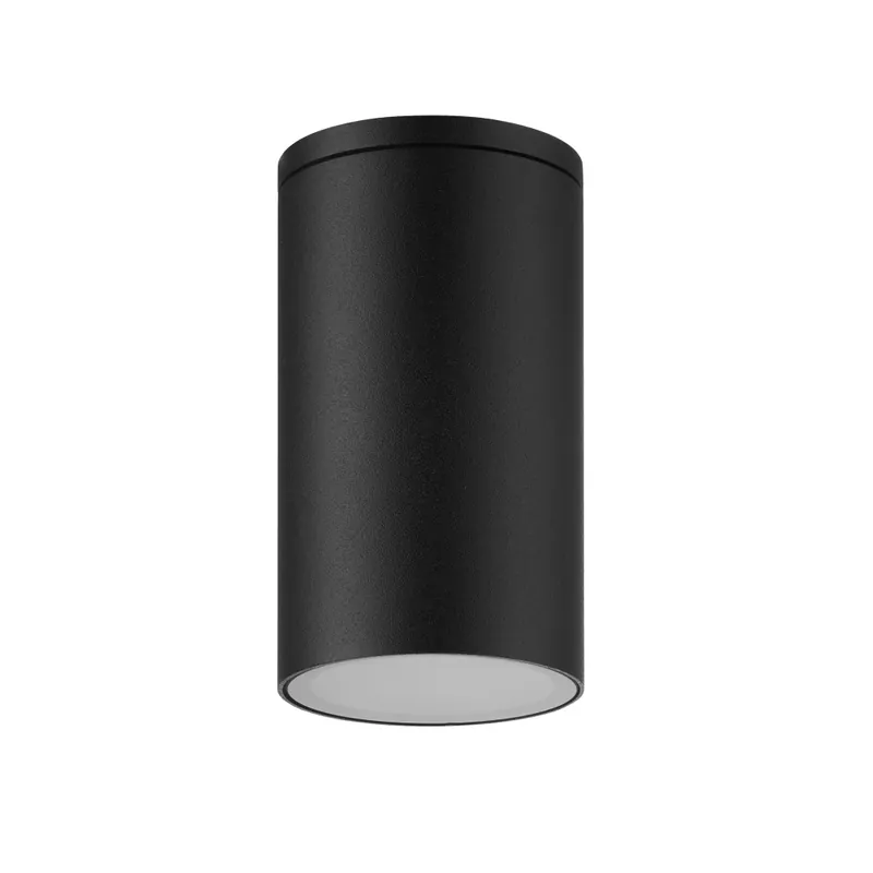 Mantra Kandanchu, černé stropní venkovní svítidlo 1xGU10, IP54, průměr 6cm Rychlé Dodání