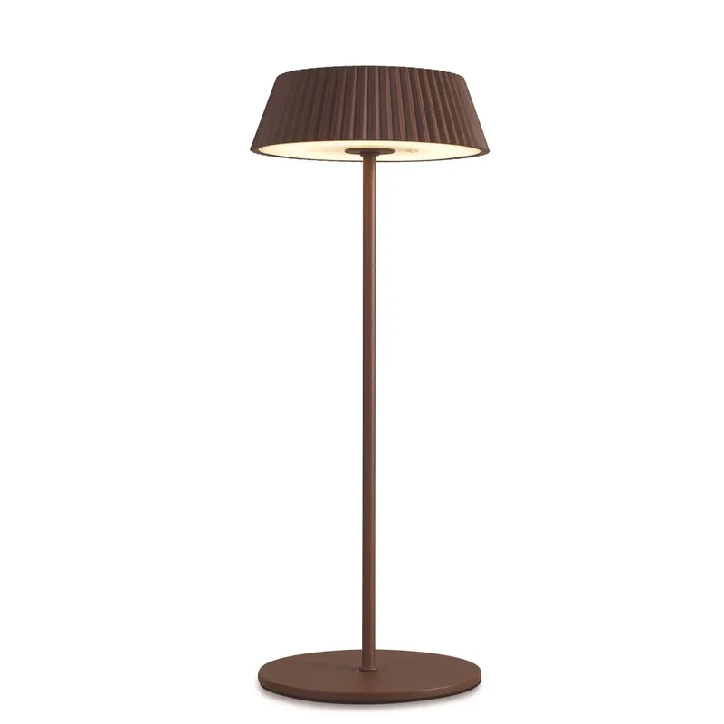 Výhodná Nabídka Mantra Relax, stolní nabíjecí lampa LED 2W 3000K, cortenová, výška 35cm, IP54