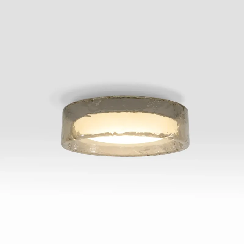 Marset Ringo 70, stropní svítidlo ze světlekouřového skla, LED 26,8W 2700/3000/4000K, průměr 70cm, DALI Akční Cena