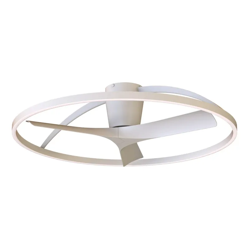 Mantra Nepal II, ventilátor se svítidlem a dálk. ovladačem, LED 44W 3000-5000K, bílá, průměr 100cm Sezónní Sleva