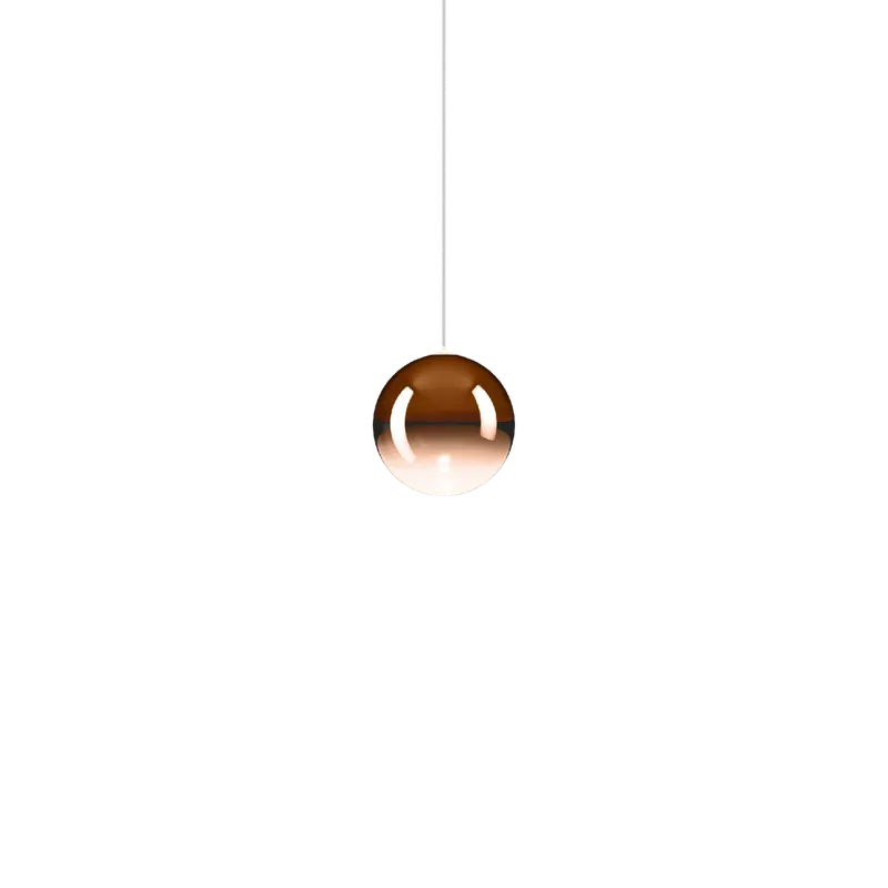Kup Teď Lodes Random Solo 10, závěs z oranžového foukaného skla/černý kabel, 1x3W LED 3000K, prům.10cm