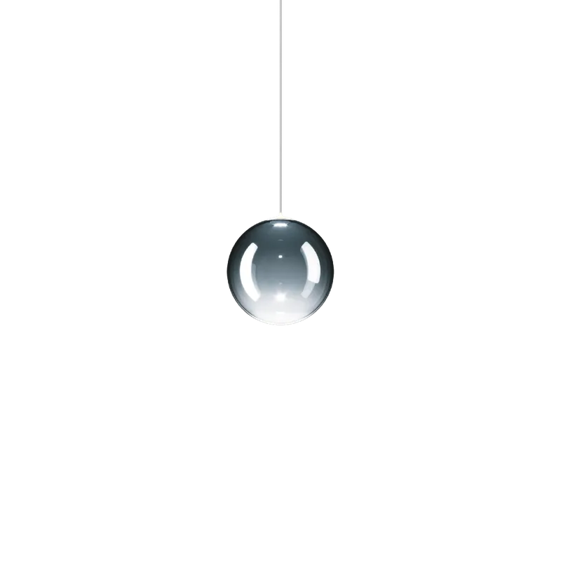 Lodes Random Solo 12, závěs z azurově modrého foukaného skla, 1x1W LED 2700K, prům.12cm Pouze Dnes