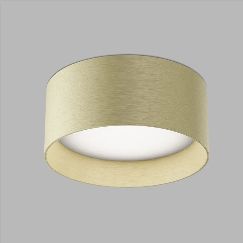 LED2 Zeta 2 ON S, zlaté stropní svítidlo, 8/12W LED 2700K DALI/PUSH, ⌀12cm Nejlepší Cena