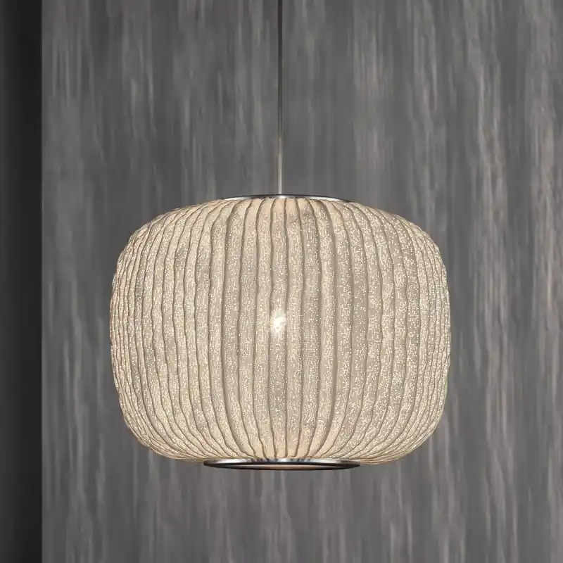 Cenově Výhodný A-emotional Coral Sea, závěsné svítidlo, 1x12W LED E27, bílá, Ø35cm, výška 25cm