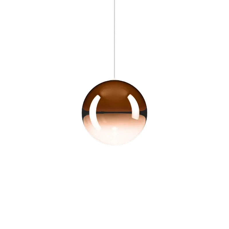 Cenově Výhodný Lodes Random Solo 18, závěs z oranžového foukaného skla, 1x1W LED 2700K, prům.18cm