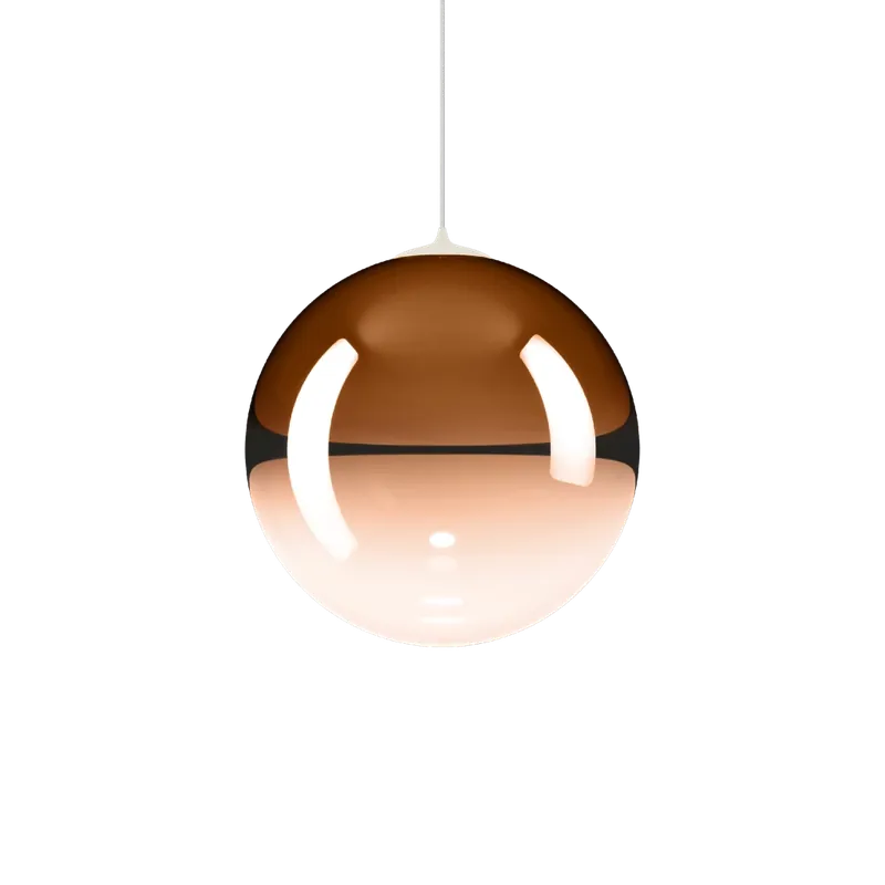 Lodes Random Solo 28, závěs z oranžového foukaného skla, 1x3W LED 2700K, prům.28cm Nová Kolekce