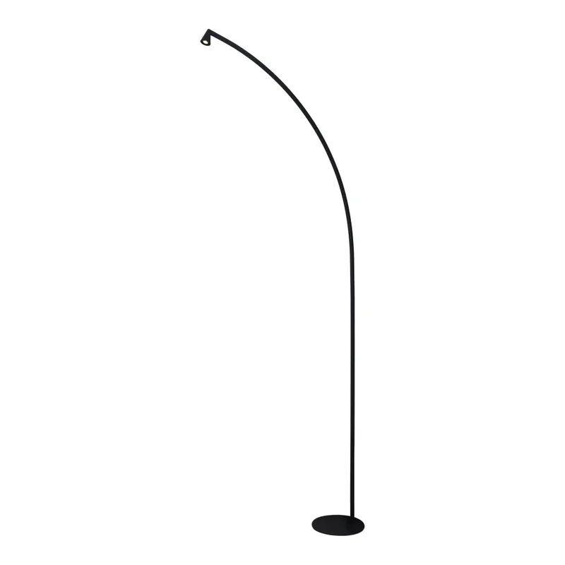 Ověřený Mantra Africa, černá stojací lampa se stmívačem LED 8W, 3000K, výška 251cm