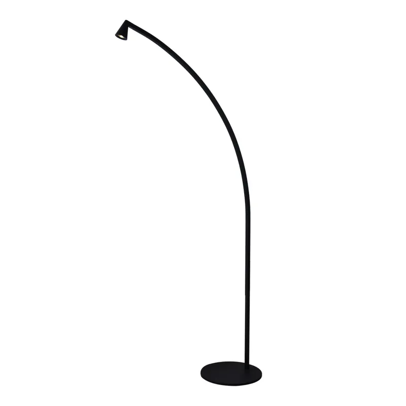 Mantra Africa, černá stojací lampa se stmívačem LED 5W, 3000K, výška 151cm Omezená Nabídka