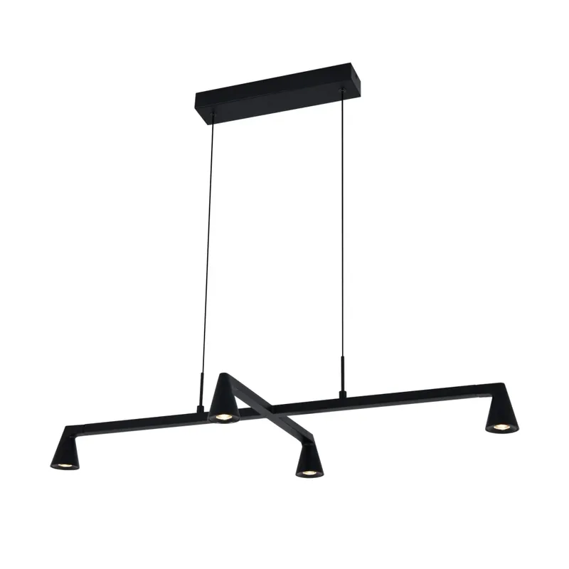 Mantra Africa, černé závěsné svítidlo 4xLED 5W, 3000K, 80 x 40cm Top Prodej