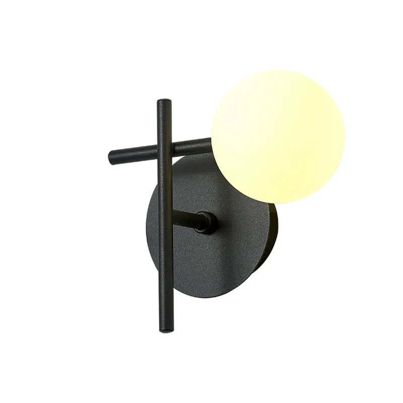 Jen Po Omezenou Doba Mantra Cellar, černé nástěnné svítidlo se sklem 1xG4, 5W 3000K, 19 x 21cm