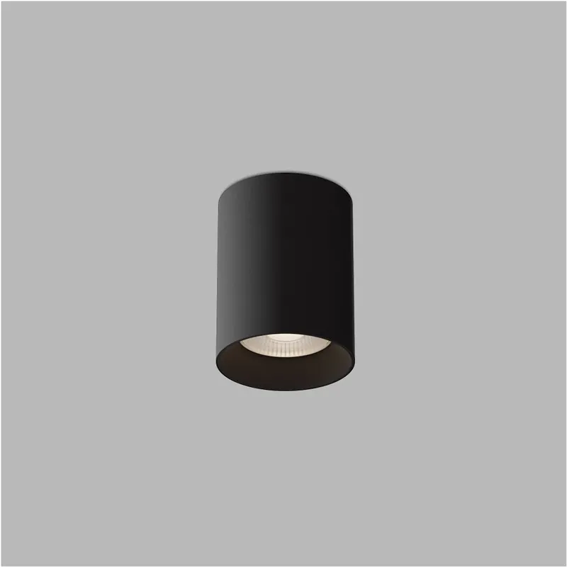 Hit Sezóny LED2 Tiny II M, černé stropní svítidlo, 8W 2700K, Ø 7,5cm, výška 9,5cm