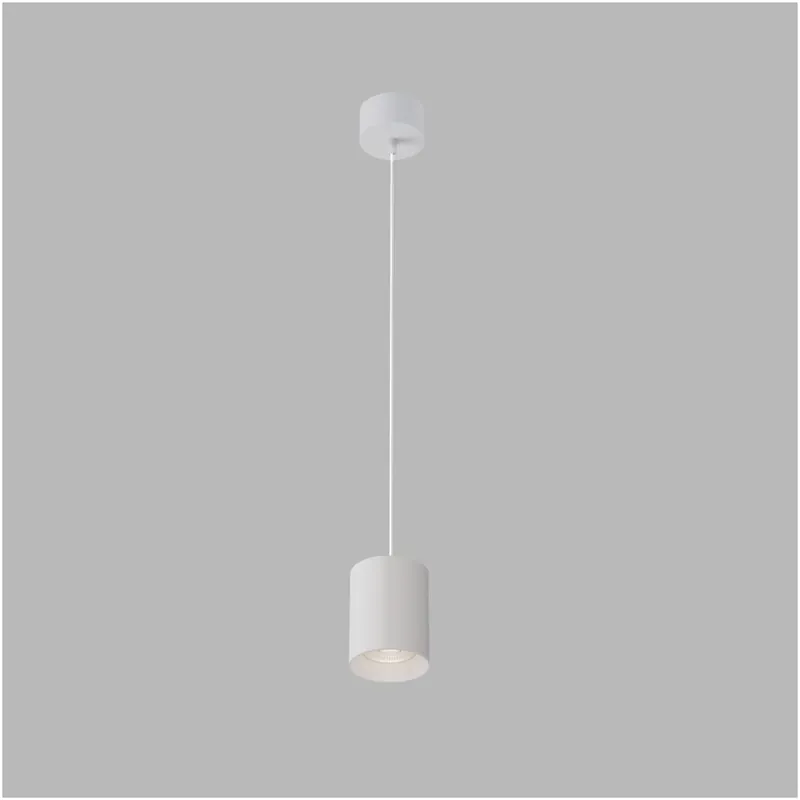 Ihned K Objednání LED2 Tiny II M Z, bílé závěsné svítidlo, 8W 3000K/3500K/4000K DALI/PUSH, Ø 7,5cm, výška 9,5cm